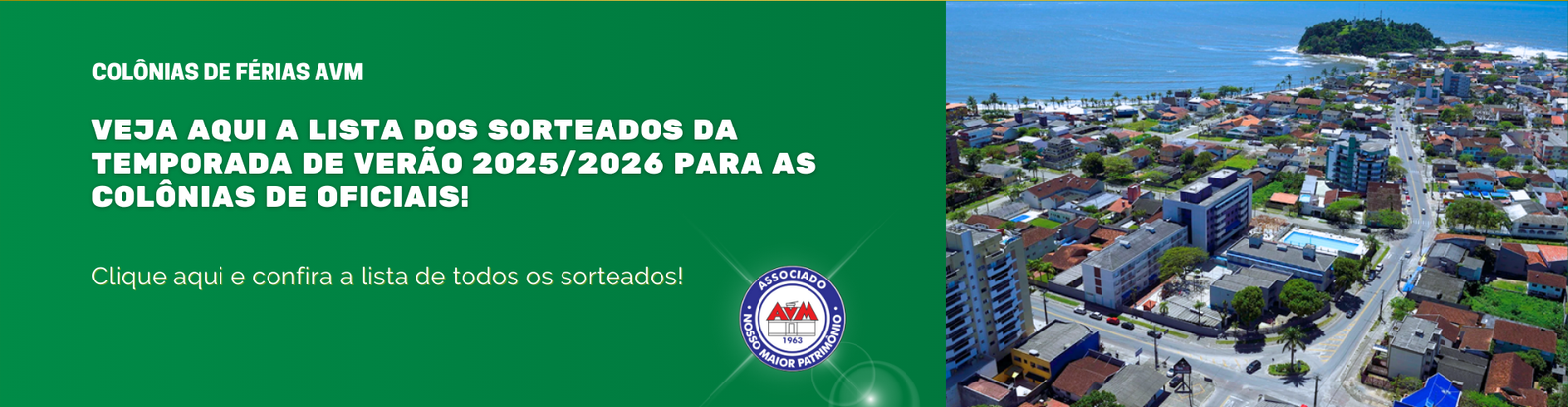 Resultados do Sorteio da Temporada de Verão 2025/2026 – Oficiais